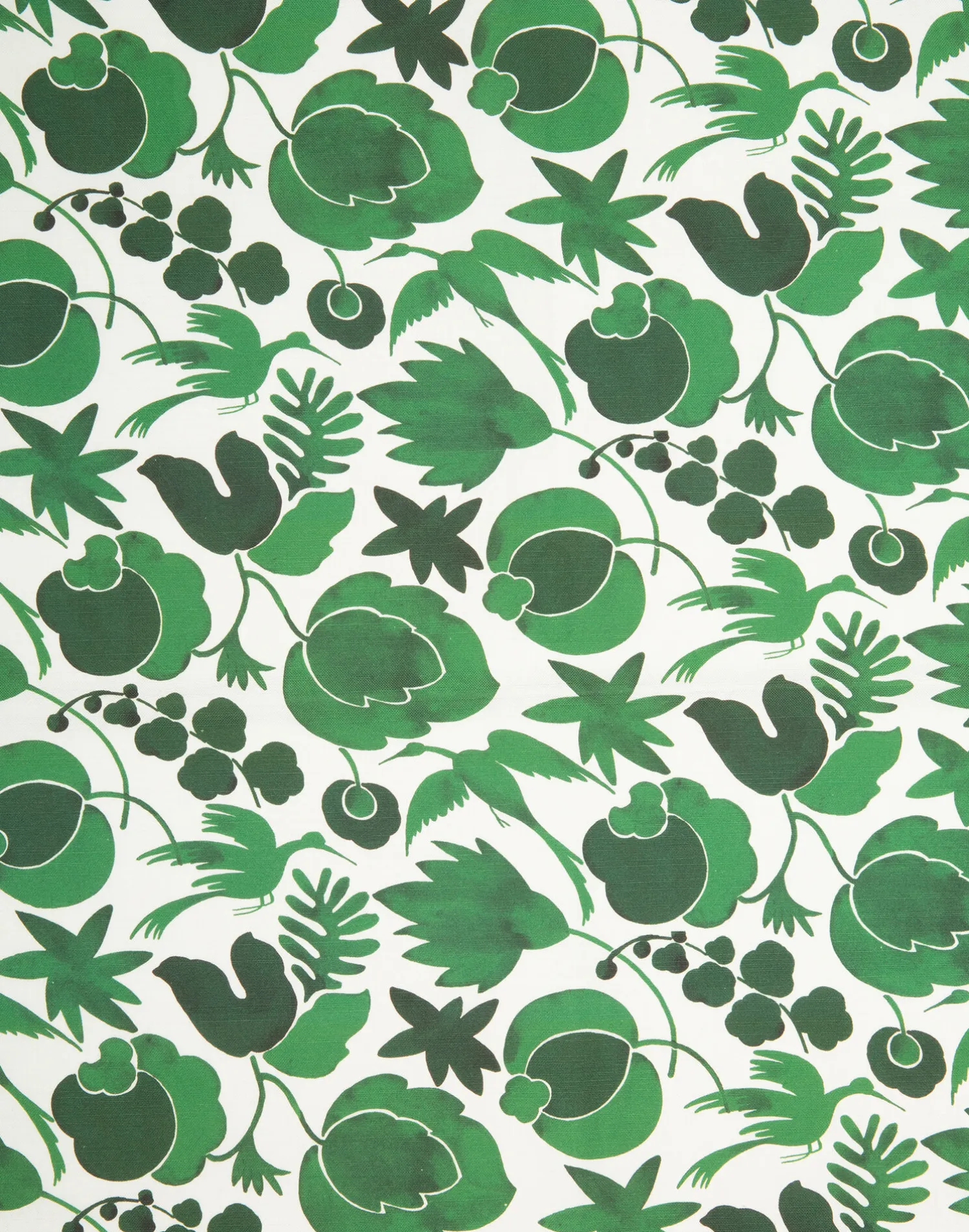 La DoubleJ Accessori Da Cucina|Tessili<Dishtowel (50x70)Wildbird Verde in Cotton