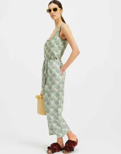 La DoubleJ Pantaloni E Shorts<Drawstring PantsFans Mint in Silk Twill