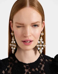 La DoubleJ Bijoux|Accessories<Ella EarringsSolid Gold in Mix Pearls