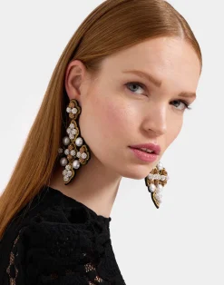 La DoubleJ Bijoux|Accessories<Ella EarringsSolid Gold in Mix Pearls