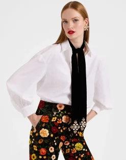 La DoubleJ Foulard E Sciarpe|Accessories<Ella 2-Ways StoleSolid Black in Velvet