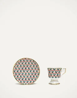 La DoubleJ Set Da Te E Caffe|Tavola<Espresso Cup & Saucer Set of 6Cubi Mix in Porcelain