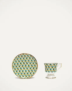 La DoubleJ Set Da Te E Caffe|Tavola<Espresso Cup & Saucer Set of 6Cubi Mix in Porcelain