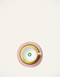 La DoubleJ Set Da Te E Caffe|Tavola<Espresso Cup & Saucer Set of 2Rainbow Giallo in Porcelain