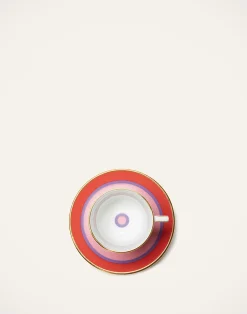 La DoubleJ Set Da Te E Caffe|Tavola<Espresso Cup & Saucer Set of 2Rainbow Rosa in Porcelain