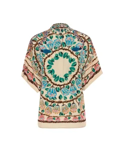 La DoubleJ Camicie E Top<Estelle BlouseEve Ecru in Crepe De Chine