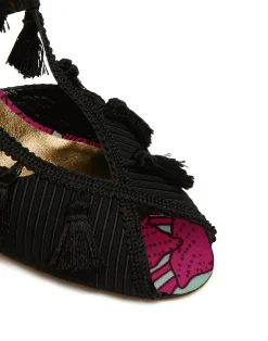 La DoubleJ Scarpe|Accessories<Feria WedgeLilium Purple in Twill