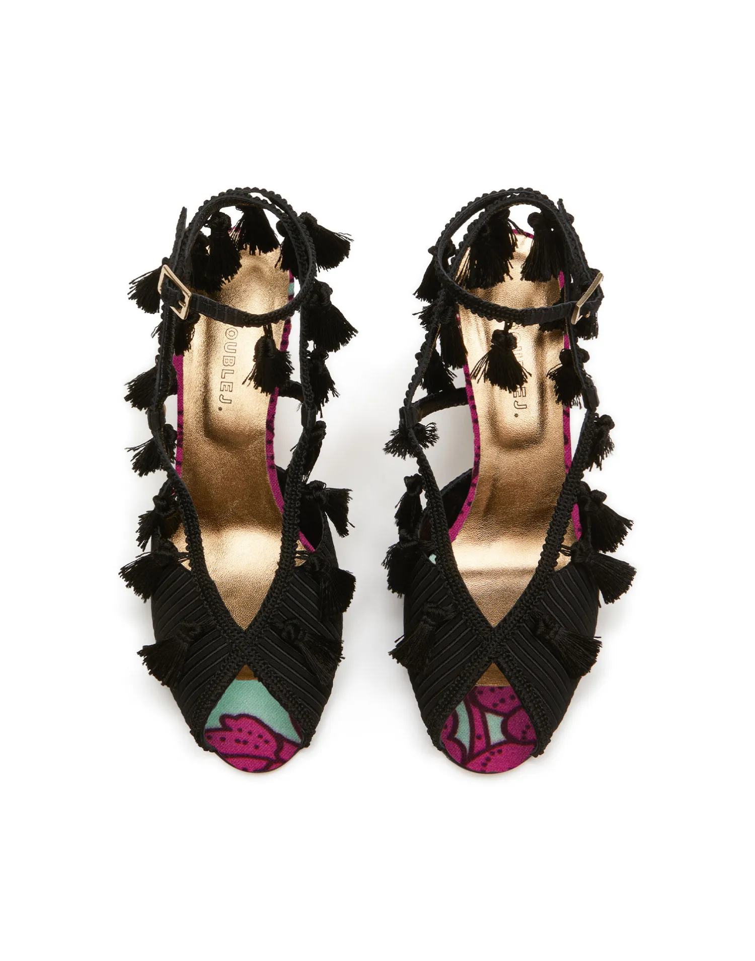 La DoubleJ Scarpe|Accessories<Feria WedgeLilium Purple in Twill