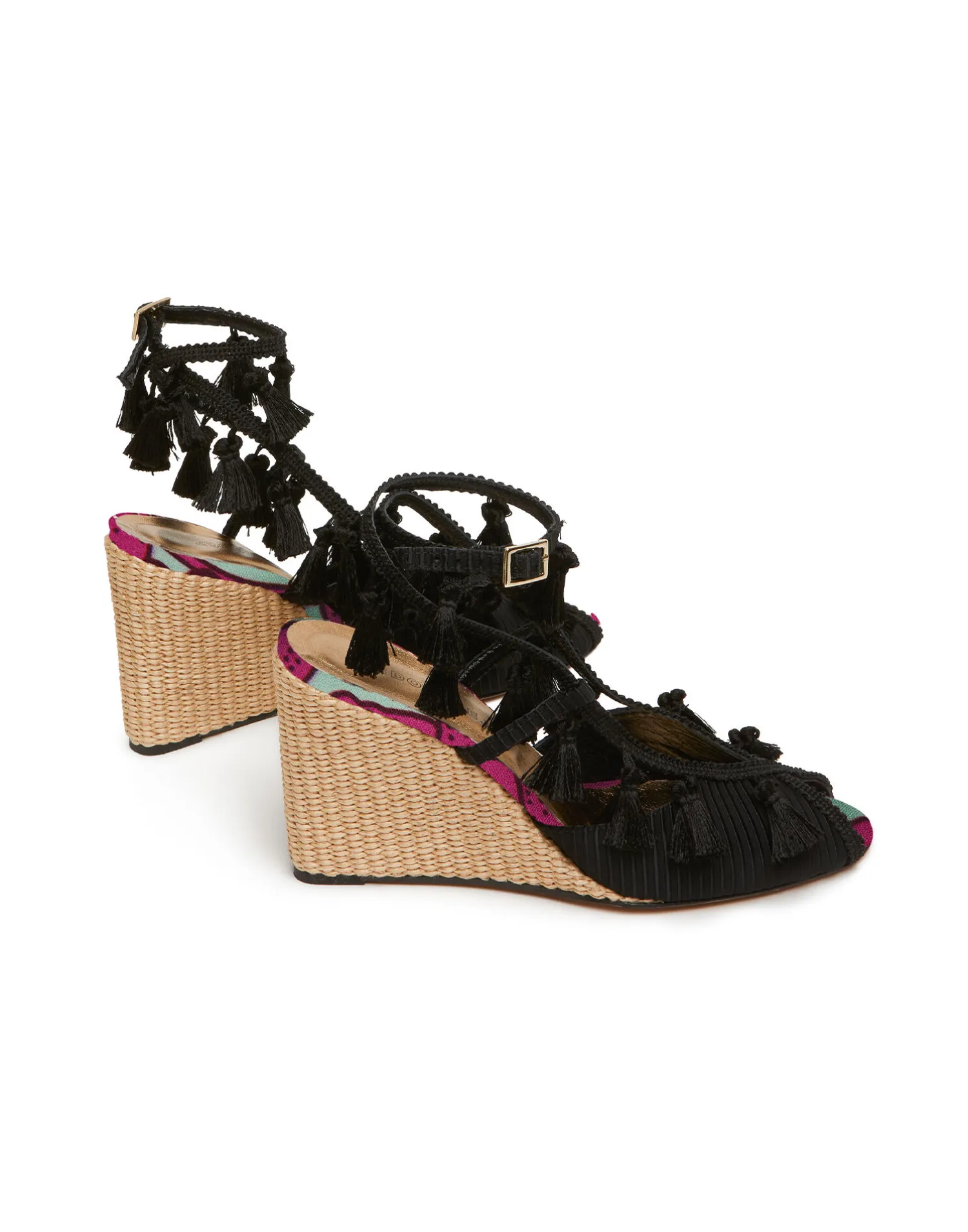 La DoubleJ Scarpe|Accessories<Feria WedgeLilium Purple in Twill