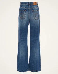 La DoubleJ Denim|Pantaloni E Shorts<Flare JeansBlue in Denim