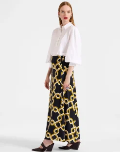 La DoubleJ Gonne<Flipper SkirtTackle Black in Sabl&eacute;