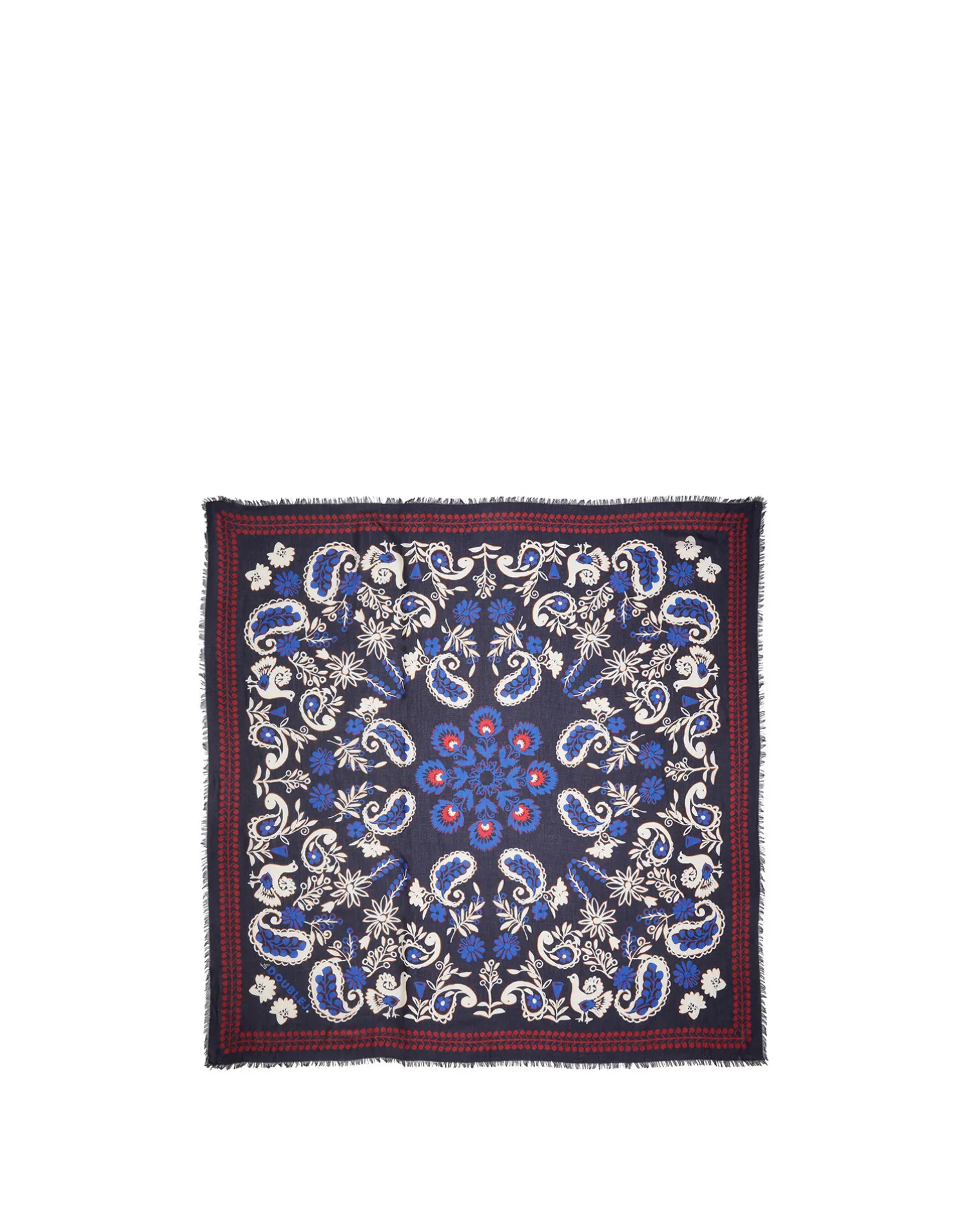 La DoubleJ Foulard E Sciarpe|Accessories<Forest Scarf (120X120)Forest Bandana in Modal Silk Blend