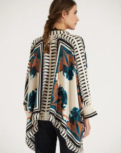 La DoubleJ Camicie E Top<Foulard ShirtFlorence Plac&eacute;e in Silk Twill