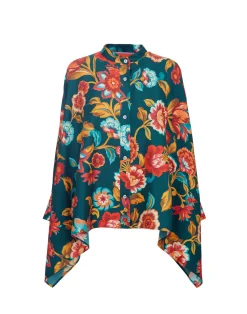 La DoubleJ Camicie E Top<Foulard ShirtHottie Emerald in Silk Twill