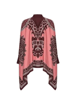 La DoubleJ Party Dressing<Foulard ShirtOltrarno Plac&eacute;e Pink in Silk Twill