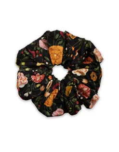 La DoubleJ Accessori Per Capelli|Accessories<Giga ScrunchieBotticelli Black in Light Faille