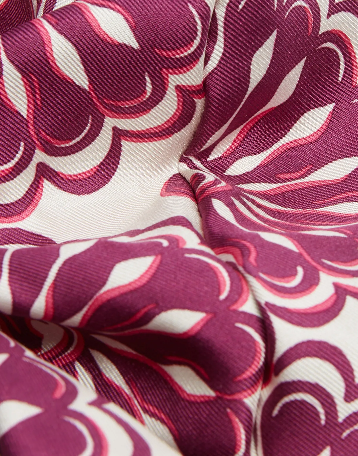 La DoubleJ Accessori Per Capelli|Accessories<Giga ScrunchieFans Purple in Silk Twill