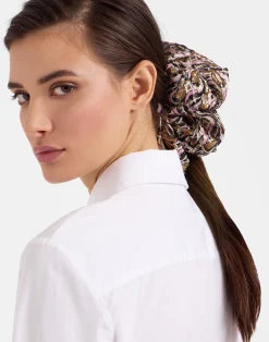 La DoubleJ Accessori Per Capelli|Accessories<Giga ScrunchieJive Pink in Lurex Fil Coup&eacute;