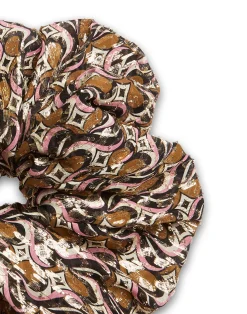 La DoubleJ Accessori Per Capelli|Accessories<Giga ScrunchieJive Pink in Lurex Fil Coupé