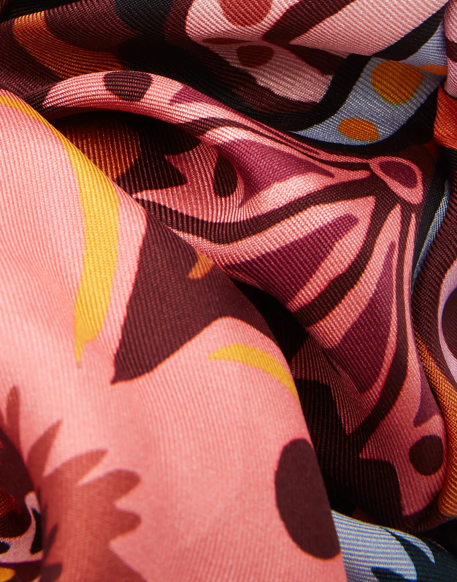 La DoubleJ Accessori Per Capelli|Accessories<Giga ScrunchieSelva in Silk Twill