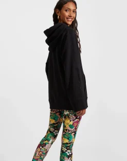 La DoubleJ Felpe E Magliette<Girlfriend HoodieSolid Black in Jersey