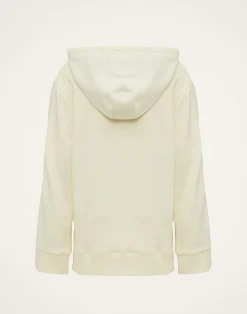 La DoubleJ Felpe E Magliette<Girlfriend HoodieSolid Ivory in Jersey
