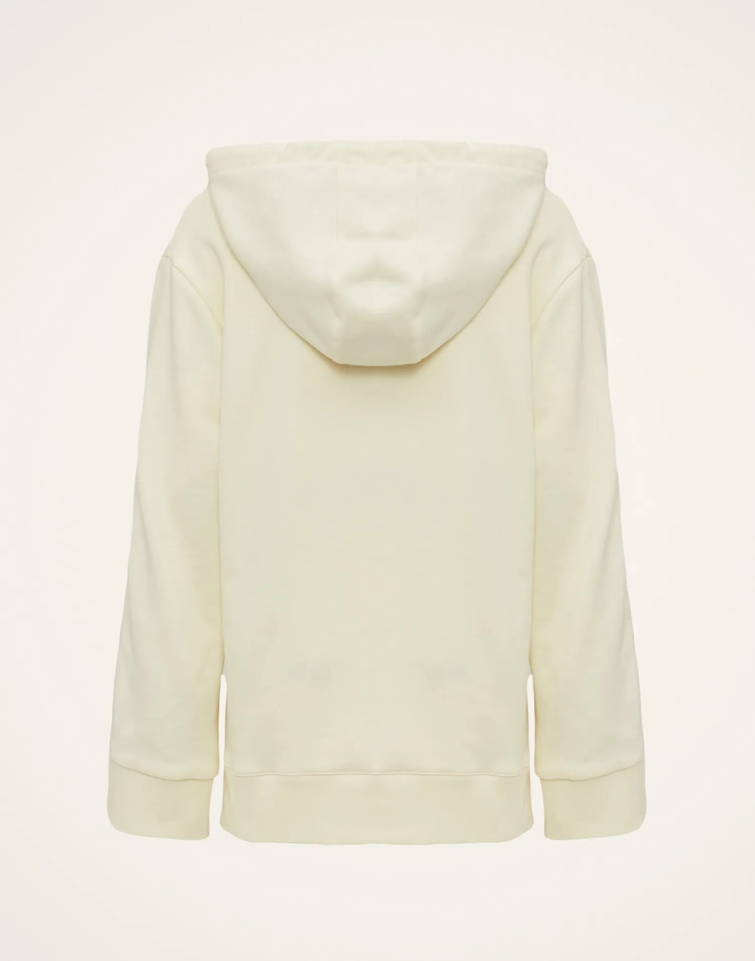 La DoubleJ Felpe E Magliette<Girlfriend HoodieSolid Ivory in Jersey