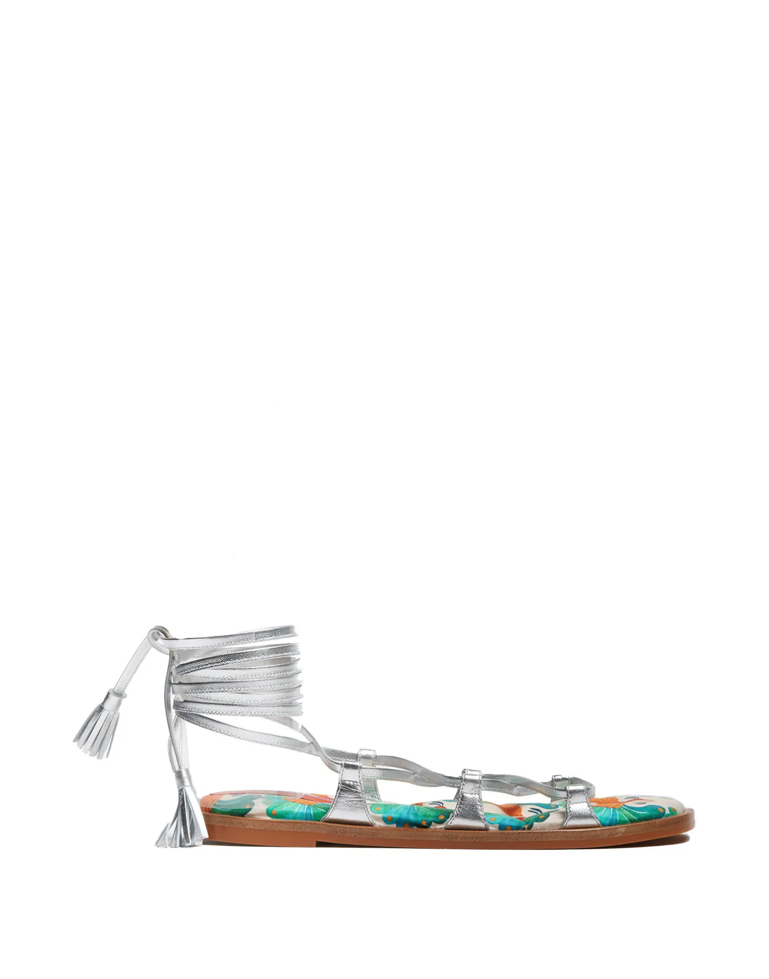 La DoubleJ Scarpe|Accessories<Gladiator SandalsKissers in Twill