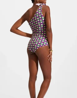 La DoubleJ Moda Mare<Goddess SuitMezzaluna in Lycra