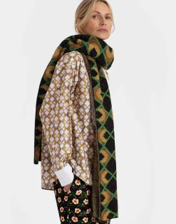 La DoubleJ Foulard E Sciarpe|Accessories<Half-Light ScarfHalf-Light Black in Jacquard