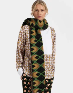 La DoubleJ Foulard E Sciarpe|Accessories<Half-Light ScarfHalf-Light Black in Jacquard