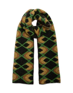 La DoubleJ Foulard E Sciarpe|Accessories<Half-Light ScarfHalf-Light Black in Jacquard