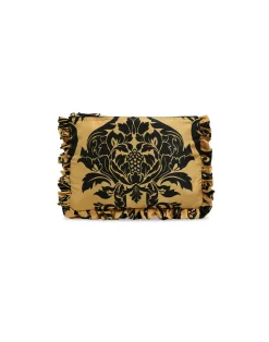 La DoubleJ Borse E Pochettes|Accessories<Hand PochetteCherubs Gold in Light Faille