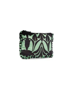 La DoubleJ Borse E Pochettes|Accessories<Hand PochettePapyrus Green in Faille