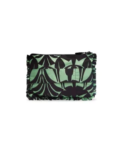 La DoubleJ Borse E Pochettes|Accessories<Hand PochettePapyrus Green in Faille