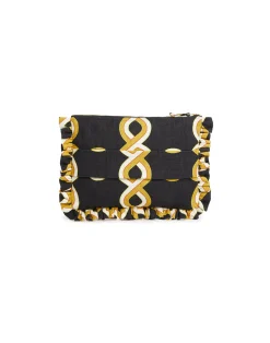 La DoubleJ Borse E Pochettes|Accessories<Hand PochetteTackle Black in Shot Cotton