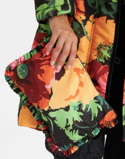 La DoubleJ Borse E Pochettes|Accessories<Hand PochetteWonderland Black in Light Faille