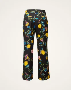 La DoubleJ Pantaloni E Shorts<Hendrix PantsBorboni in Shot Cotton