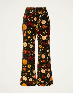 La DoubleJ Pantaloni E Shorts<Hendrix PantsBotticelli Black in Cotton Velvet