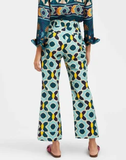 La DoubleJ Pantaloni E Shorts<Hendrix PantsPlaza Light Blue in Shot Cotton
