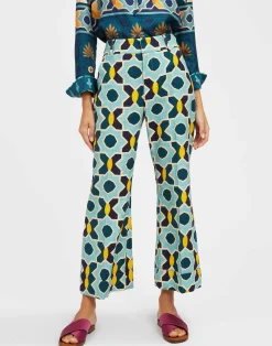 La DoubleJ Pantaloni E Shorts<Hendrix PantsPlaza Light Blue in Shot Cotton