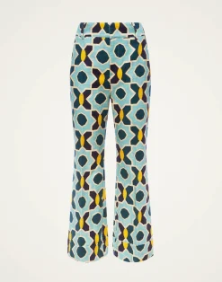 La DoubleJ Pantaloni E Shorts<Hendrix PantsPlaza Light Blue in Shot Cotton
