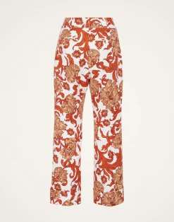 La DoubleJ Pantaloni E Shorts<Hendrix PantsReef White in Shot Cotton