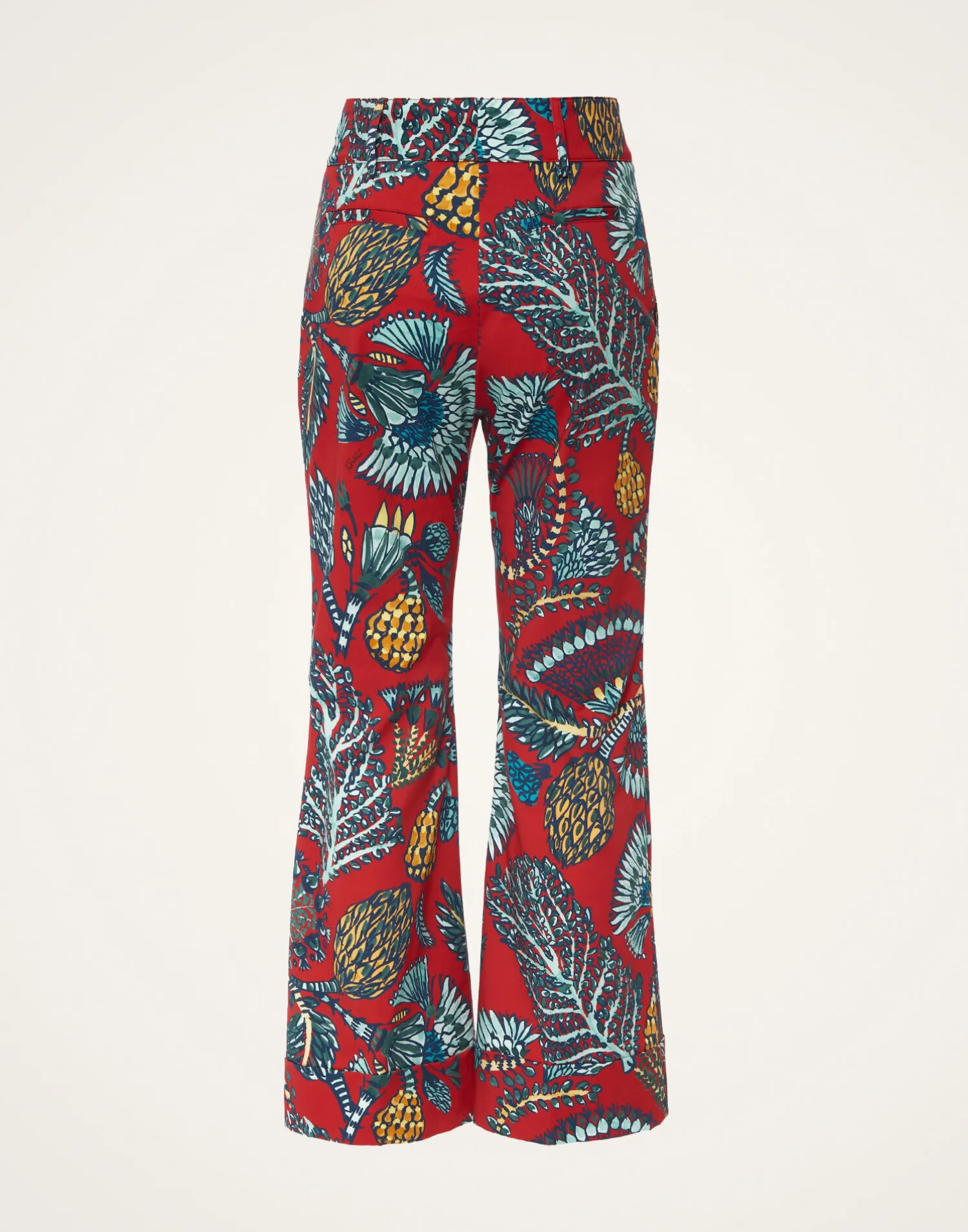 La DoubleJ Pantaloni E Shorts<Hendrix PantsSicomore Red in Heavy Stretch Cotton