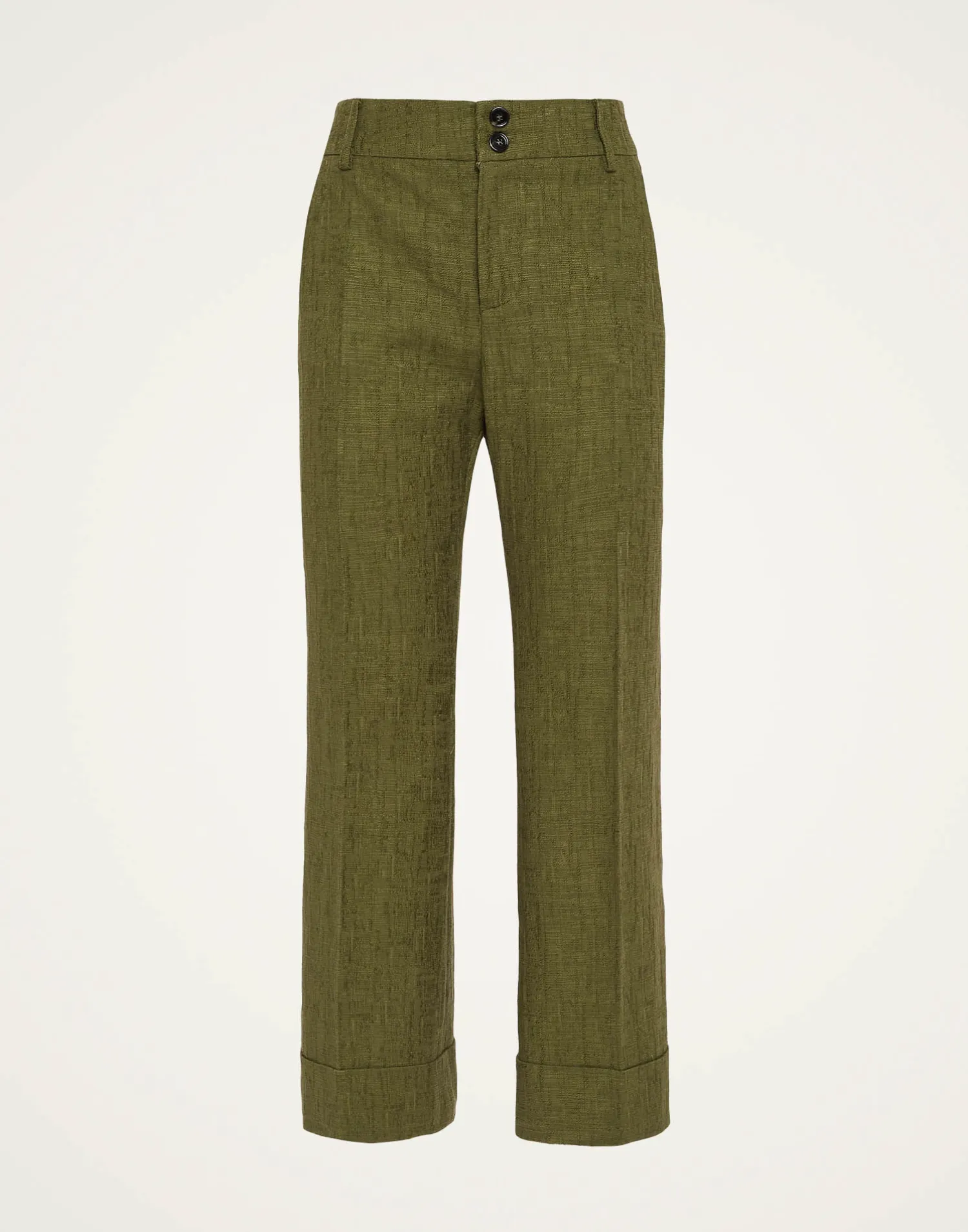 La DoubleJ Pantaloni E Shorts<Hendrix PantsSolid Camouflage in Shot Cotton