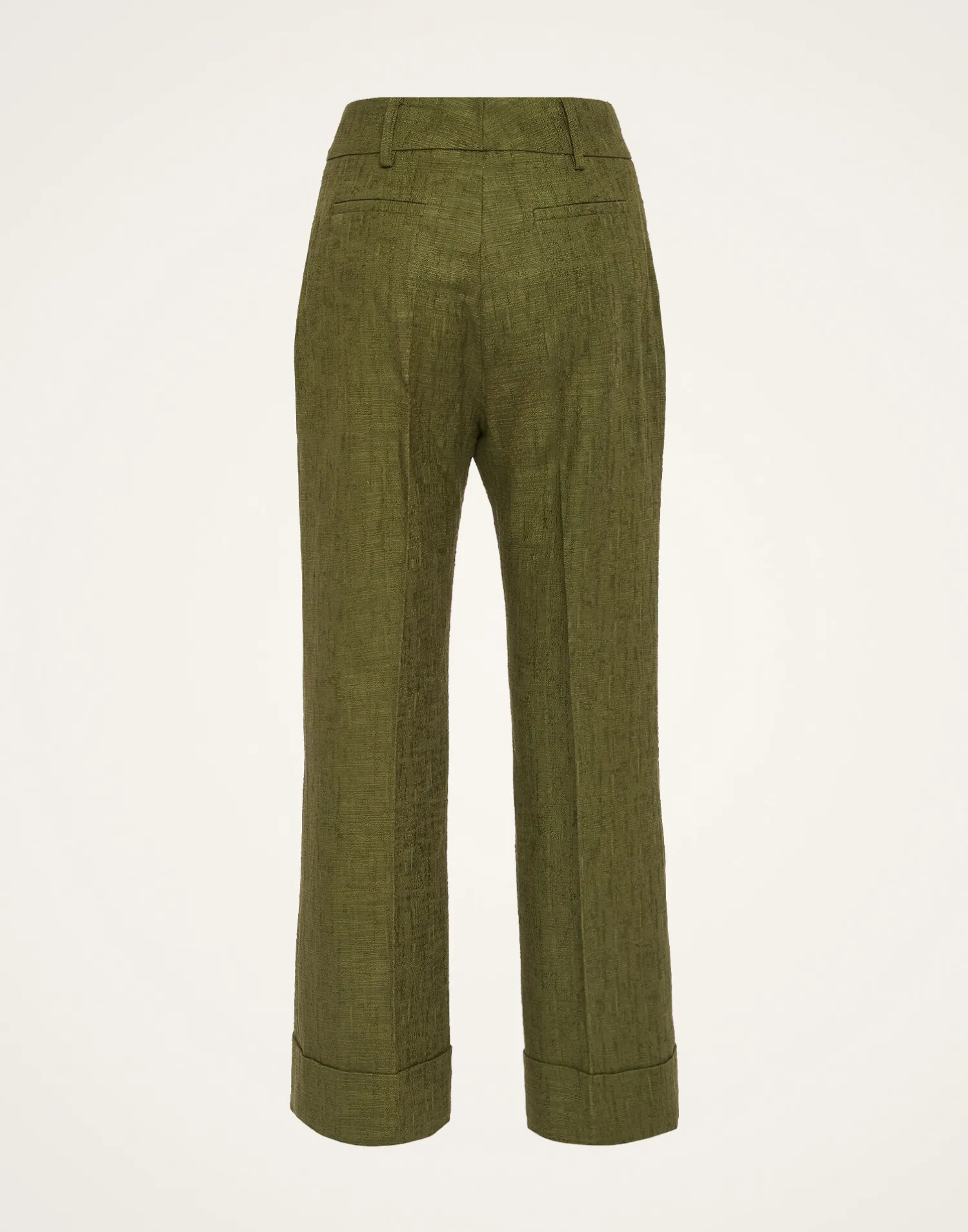 La DoubleJ Pantaloni E Shorts<Hendrix PantsSolid Camouflage in Shot Cotton