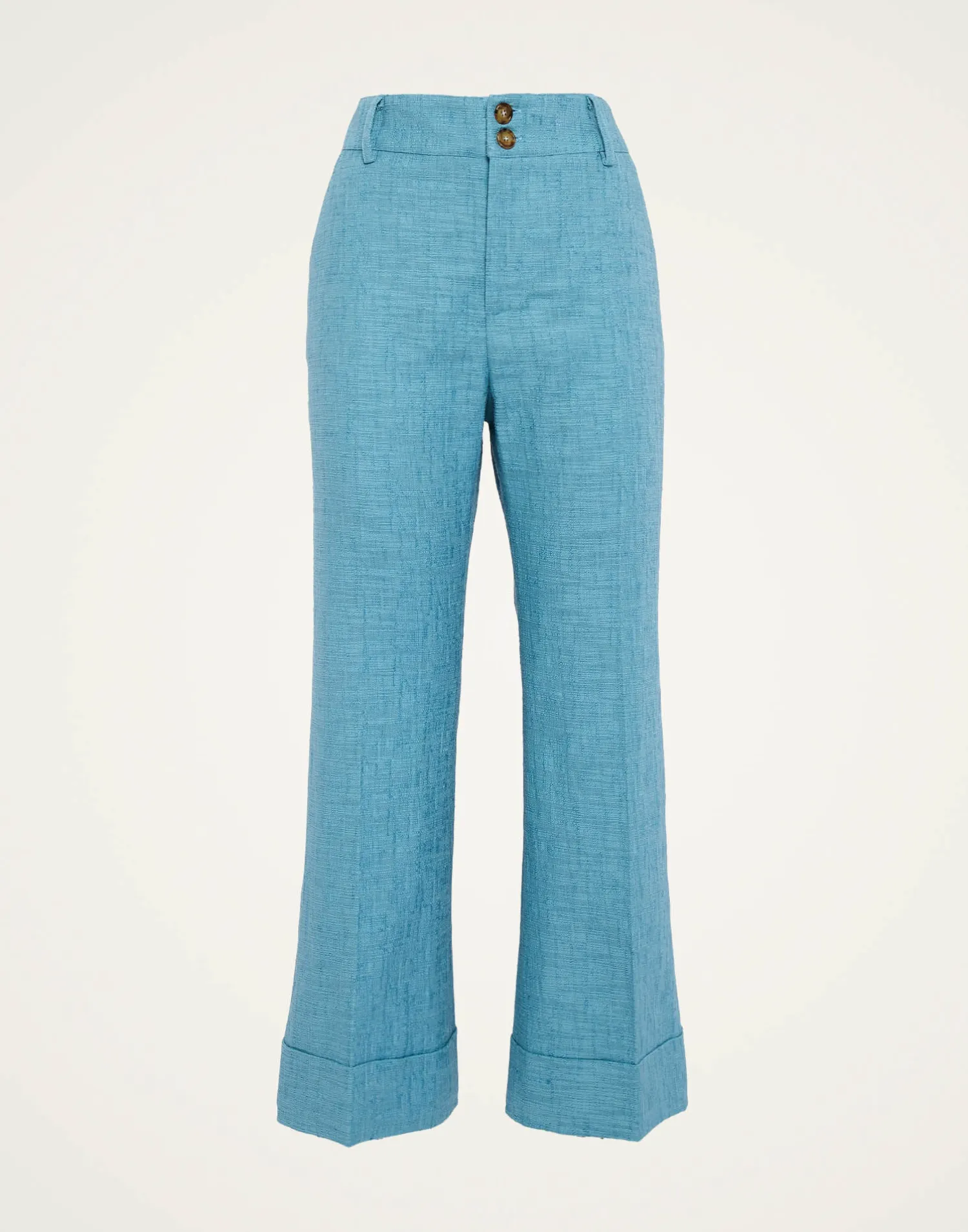 La DoubleJ Pantaloni E Shorts<Hendrix PantsSolid Light Blue in Shot Cotton
