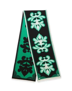La DoubleJ Foulard E Sciarpe|Accessories<Herald ScarfHerald Black in Wool Silk