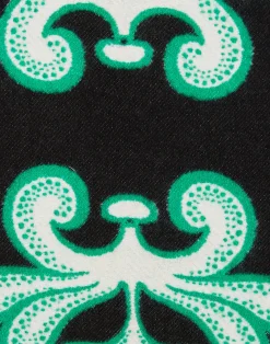 La DoubleJ Foulard E Sciarpe|Accessories<Herald ScarfHerald Black in Wool Silk