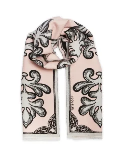 La DoubleJ Foulard E Sciarpe|Accessories<Herald ScarfHerald Light Pink in Wool Silk